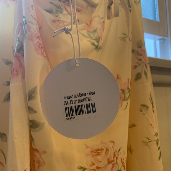 Princess Polly Yellow Floral Mini Dress - Picture 8 of 12